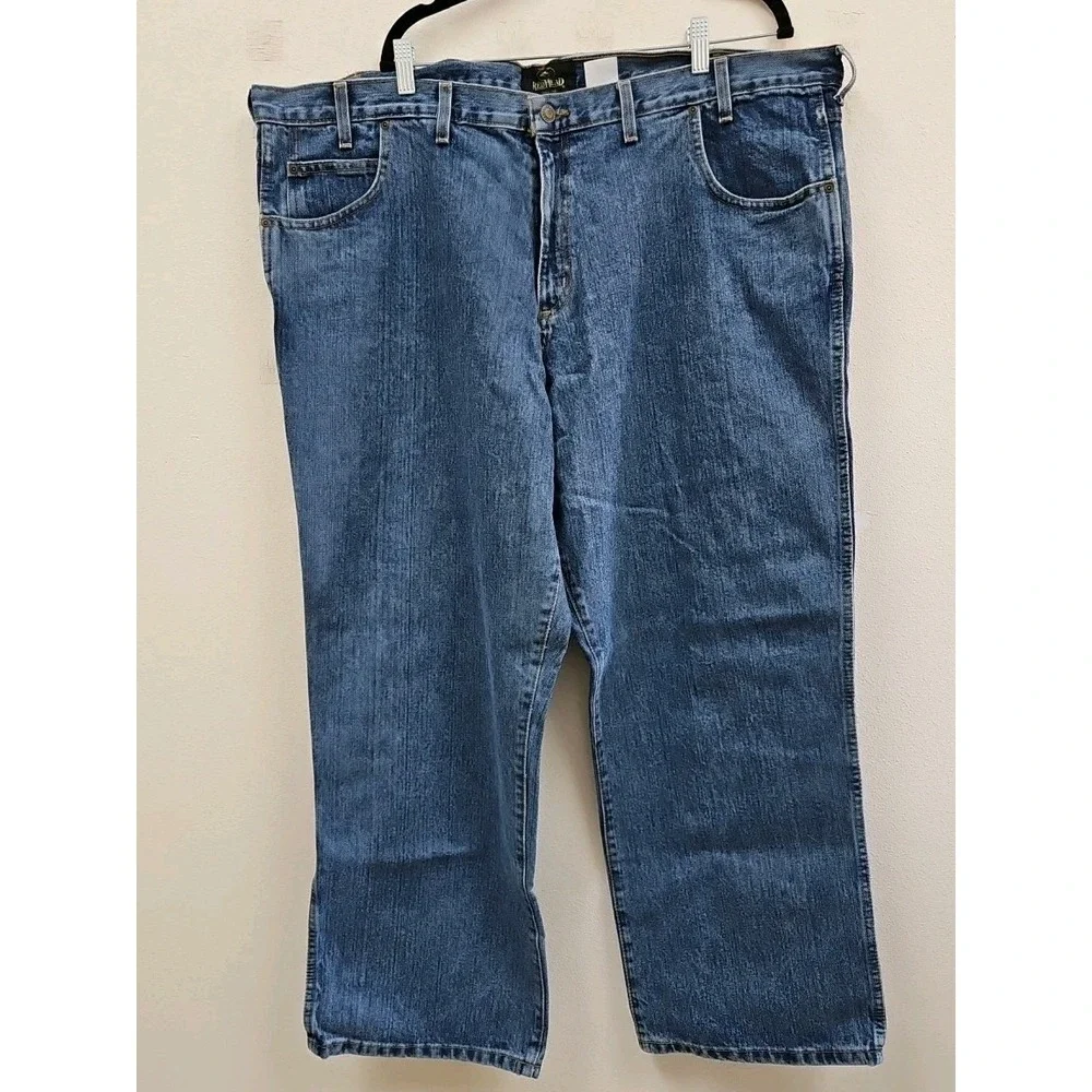 Red Head Jeans Mens 46 x30 Blue Denim Dark Wash Relaxed Fit Mexico New With Tags